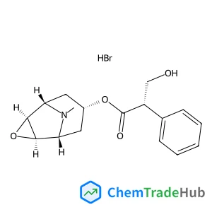 (1R,2R,4S,5S,7s)-9-Methyl-3-oxa-9-azatricyclo[3.3.1.0~2,4~]non-7-yl (2S)-3-hydroxy-2-phenylpropanoate hydrobromide (1:1)