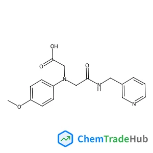 ((4-METHOXYPHENYL){2-OXO-2-[(PYRIDIN-3-YLMETHYL)AMINO]ETHYL}AMINO)ACETIC ACID