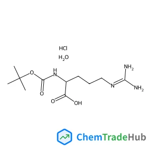 N~2~-{[(2-Methyl-2-propanyl)oxy]carbonyl}-L-arginine hydrochloride hydrate