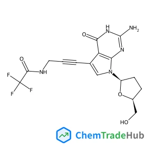 7-TFA-AP-7-DEAZA-2',3'-DIDEOXYGUANOSINE