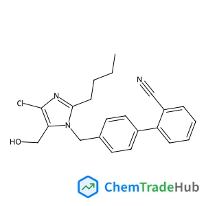 4'-{[2-Butyl-4-chloro-5-(hydroxymethyl)-1H-imidazol-1-yl]methyl}-2-biphenylcarbonitrile