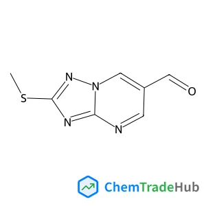 2-(Methylsulfanyl)[1,2,4]triazolo[1,5-a]pyrimidine-6-carbaldehyde structure