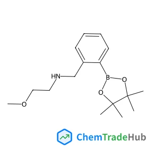2-Methoxy-N-[2-(4,4,5,5-tetramethyl-1,3,2-dioxaborolan-2-yl)benzyl]ethanamine