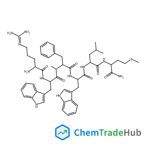 N~5~-(Diaminomethylene)-L-ornithyl-D-tryptophyl-N-methyl-L-phenylalanyl-D-tryptophyl-L-leucyl-L-methioninamide