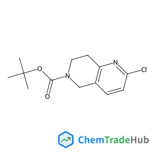 TERT-BUTYL 2-CHLORO-7,8-DIHYDRO-1,6-NAPHTHYRIDINE-6(5H)-CARBOXYLATE