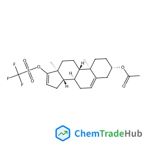 (3-BETA)-ANDROSTA-5,16-DIENE-3,17-DIOL 3-ACETATE 17-(TRIFLUOROMETHANESULFONATE)