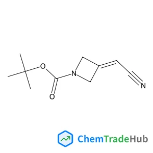 2-Methyl-2-propanyl 3-(cyanomethylene)-1-azetidinecarboxylate