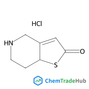 2H,4H,5H,6H,7H,7aH-thieno[3,2-c]pyridin-2-one hydrochloride