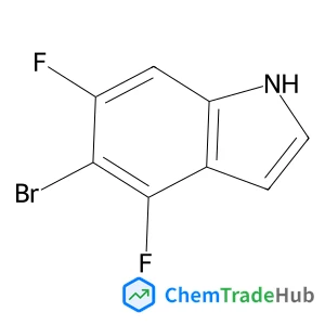 5-Bromo-4,6-difluoro-1H-indole 5-Bromo-4,6-difluoro-1H-indole