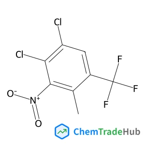 1,2-Dichloro-4-methyl-3-nitro-5-(trifluoromethyl)benzene