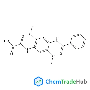 ({2,5-DIMETHOXY-4-[(PHENYLCARBONYL)AMINO]PHENYL}AMINO)(OXO)ACETIC ACID