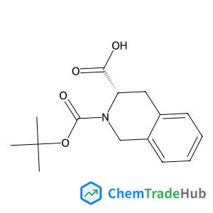 (3S)-2-{[(2-Methyl-2-propanyl)oxy]carbonyl}-1,2,3,4-tetrahydro-3-isoquinolinecarboxylic acid