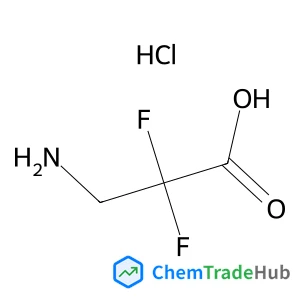 3-Amino-2,2-difluoropropanoic acid hydrochloride (1:1)