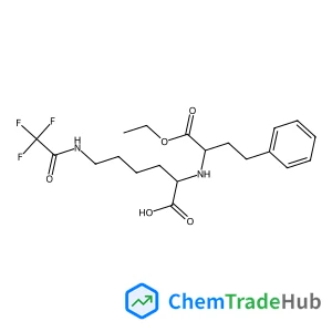 Benzenebutanoic acid, α-[[(1S)-1-carboxy-5-[(2,2,2-trifluoroacetyl)amino]pentyl]amino]-, 1-ethyl ester, (αS)-