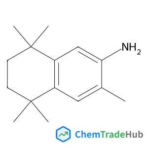3,5,5,8,8-Pentamethyl-5,6,7,8-tetrahydro-2-naphthalenamine
