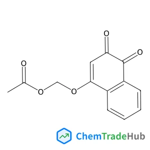 ((3,4-DIOXO-3,4-DIHYDRONAPHTHALEN-1-YL)OXY)METHYL ACETATE