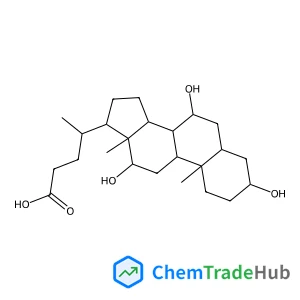 (3alpha,5beta,7alpha,12alpha)-3,7,12-Trihydroxy(2,2,4,4-~2~H_4_)cholan-24-oic acid (3alpha,5beta,7alpha,12alpha)-3,7,12-Trihydroxy(2,2,4,4-~2~H_4_)cholan-24-oic acid