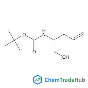 2-Methyl-2-propanyl [(2S)-1-hydroxy-4-penten-2-yl]carbamate