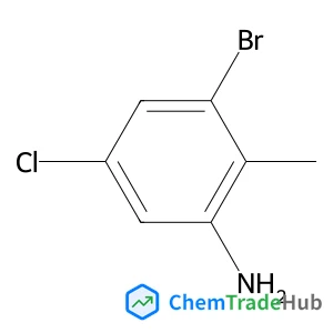 3-Bromo-5-chloro-2-methylaniline