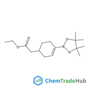 Ethyl [4-(4,4,5,5-tetramethyl-1,3,2-dioxaborolan-2-yl)-3-cyclohexen-1-yl]acetate