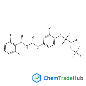 N-({3-Chloro-4-[1,1,2-trifluoro-2-(trifluoromethoxy)ethoxy]phenyl}carbamoyl)-2,6-difluorobenzamide