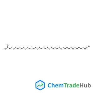 1-Azido-3,6,9,12,15,18,21,24,27,30,33,36-dodecaoxanonatriacontan-39-oic acid