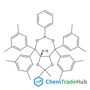 (3AS,8AS)-(+)-4,4,8,8-TETRAKIS(3,5-DIMETHYLPHENYL)TETRAHYDRO-2,2-DIMETHYL-6-PHENYL-1,3-DIOXOLO[4,5-E]DIOXAPHOSPHEPIN