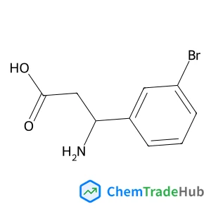3-Amino-3-(3-bromo-phenyl)-propionic Acid structure 3-Amino-3-(3-bromo-phenyl)-propionic Acid structure