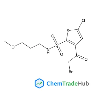 3-(Bromoacetyl)-5-chloro-N-(3-methoxypropyl)-2-thiophenesulfonamide