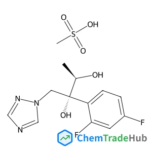 (2R,3R)-2-(2,4-Difluorophenyl)-1-(1H-1,2,4-triazol-1-yl)-2,3-butanediol methanesulfonate (1:1)