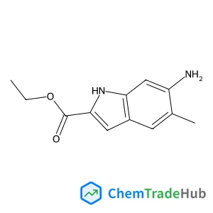 ethyl 6-amino-5-methyl-1H-indole-2-carboxylate
