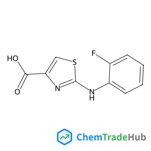2-[(2-Fluorophenyl)amino]-1,3-thiazole-4-carboxylic acid