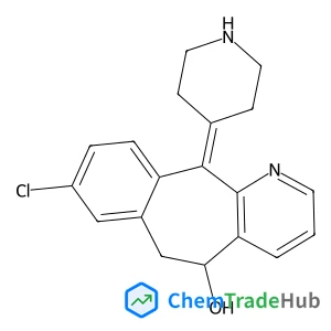 8-Chloro-11-(4-piperidinylidene)-6,11-dihydro-5H-benzo[5,6]cyclohepta[1,2-b]pyridin-5-ol