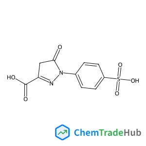 5-Oxo-1-(4-sulfophenyl)-4,5-dihydro-1H-pyrazole-3-carboxylic acid