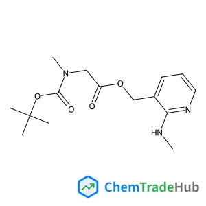 [2-(Methylamino)-3-pyridinyl]methyl N-methyl-N-{[(2-methyl-2-propanyl)oxy]carbonyl}glycinate