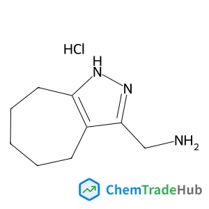 (1,4,5,6,7,8-Hexahydrocycloheptacpyrazol-3-ylmethyl)amine Hydrochloride