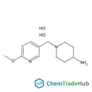 1-[(6-Methoxy-3-pyridinyl)methyl]-4-piperidinamine dihydrochloride