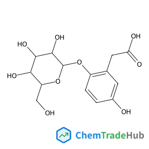 [2-(beta-D-Glucopyranosyloxy)-5-hydroxyphenyl]acetic acid
