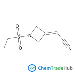 2-(1-(ETHYLSULFONYL)AZETIDIN-3-YLIDENE)ACETONITRILE