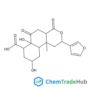 (2S,4aS,6aR,7R,9R,10aS,10bS)-2-(3-Furyl)-6a,9-dihydroxy-10b-methyl-4,6-dioxododecahydro-2H-benzo[f]isochromene-7-carboxylic acid