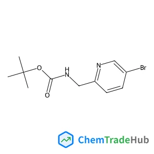 2-Methyl-2-propanyl [(5-bromo-2-pyridinyl)methyl]carbamate