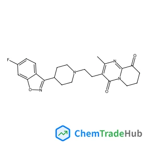 3-{2-[4-(6-Fluoro-1,2-benzoxazol-3-yl)-1-piperidinyl]ethyl}-2-methyl-7,8-dihydro-4H-pyrido[1,2-a]pyrimidine-4,9(6H)-dione