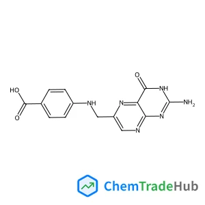 4-{[(2-amino-4-hydroxypteridin-6-yl)methyl]amino}benzoic acid