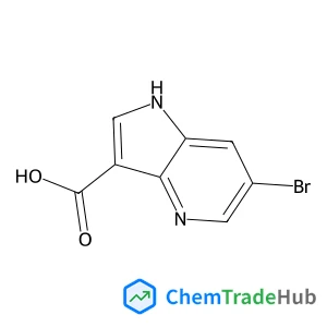 6-Bromo-1H-pyrrolo[3,2-b]pyridine-3-carboxylic acid