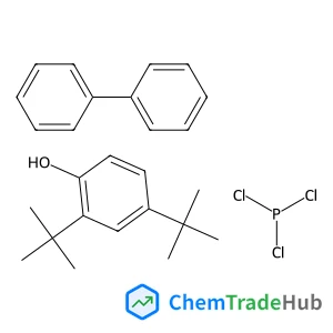 Tetrakis[2,4-bis(2-methyl-2-propanyl)phenyl] 4,4'-biphenyldiylbis(phosphonite)