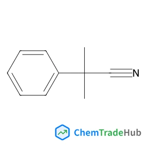 2-Methyl-2-phenylpropanenitrile Chemical_Structure_Of