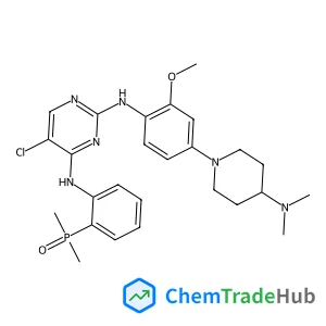 (2-((5-Chloro-2-((4-(4-(dimethylamino)piperidin-1-yl)-2-methoxyphenyl)amino)pyrimidin-4-yl)amino)phenyl)dimethylphosphine oxide