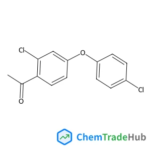 1-[2-Chloro-4-(4-chlorophenoxy)phenyl]ethanone