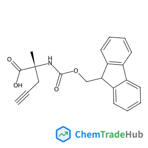 (2R)-2-{[(9H-Fluoren-9-ylmethoxy)carbonyl]amino}-2-methyl-4-pentynoic acid