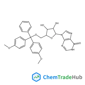5'-O-[Bis(4-methoxyphenyl)(phenyl)methyl]inosine